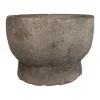 Bowl Con Soporte De Resina Simulacion Piedra II