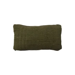 Cojín Martini 66X36 Verde Con Cordón En Los Lados