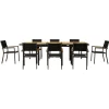 Comedor Extendible con 8 Sillas Calpe