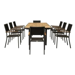 Comedor Extendible con 8 Sillas Calpe