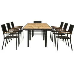 Comedor Extendible con 8 Sillas Calpe