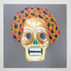 Cuadro Tradiciones, Ventana con 4 Máscaras
