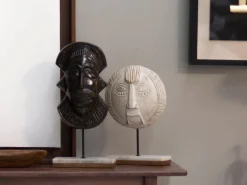 Escultura Mono Indu Negro