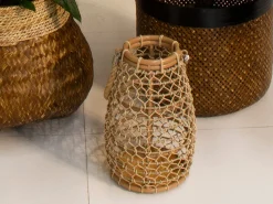 Linterna Ma043 Con Asa Natural Rendonda Mediana