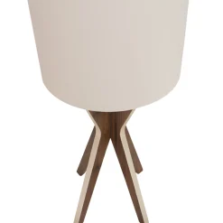 Lámpara De Mesa Cuatripie Plata