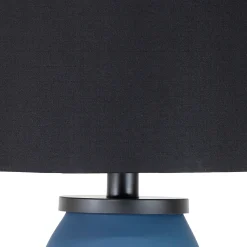Lámpara Nepal Amorfa Azul