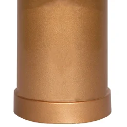 Lámpara Tokio Carolina Ch Smoke Base Dorada