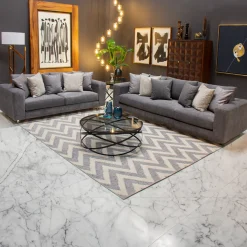 Love Seat Viena Charcoal