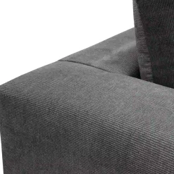 Love Seat Viena Charcoal