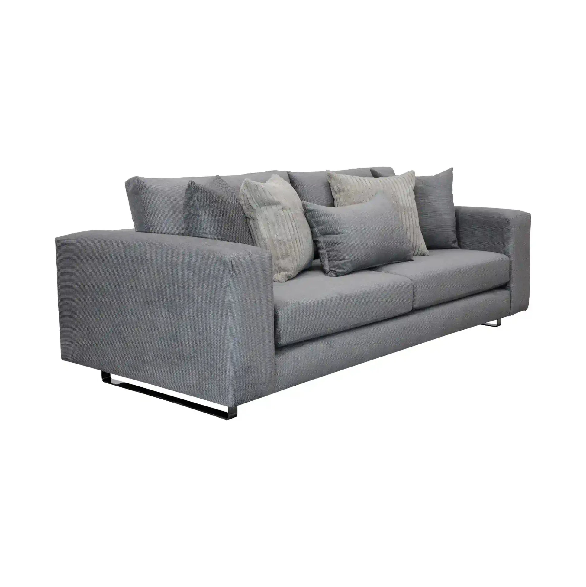 Love Seat Viena Charcoal