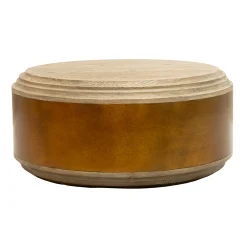 Mesa de Centro Marquee con Laton
