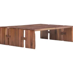 Mesa De Centro Moño Nogal