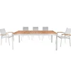 Mesa Rectangular Portals con 8 Sillas