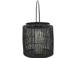 Porta Velas De Alambrón Yanet Negro