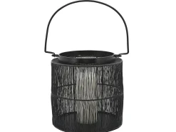 Porta Velas De Alambrón Yanet Negro