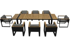 Set Comedor Mas 8 Sillas Cambusa
