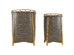 Set De Cestos Gris. 2 Piezas