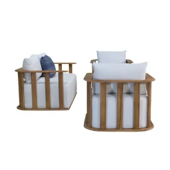 Set Love Seat Pallisad