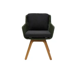Silla Flores Verde