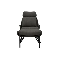 Sillón Con Taburete Carthago Platinum