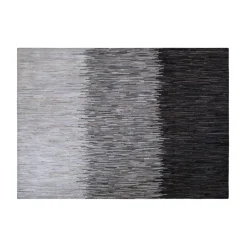 Tapete Cow Hide Degrade Grey