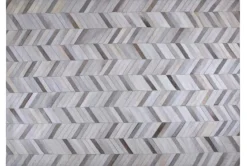 Tapete Cow Hide Rug Parquet Lt Grey